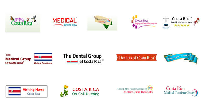 Picture of logos associations for Costa Rica.