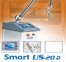 Illustration of a DEKA Fractional CO2 laser.