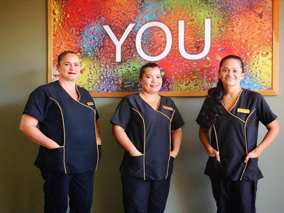 Picture of the service staff at the Costa Rica Medical Center Inn, San Jose, Costa Rica.